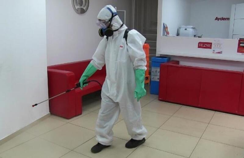 Bodrum'da dezenfekte seferberliği