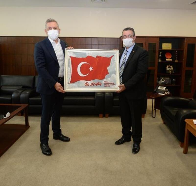 BUTTİM Başkanı Şengül’den BTSO Başkanı İbrahim Burkay’a ziyaret