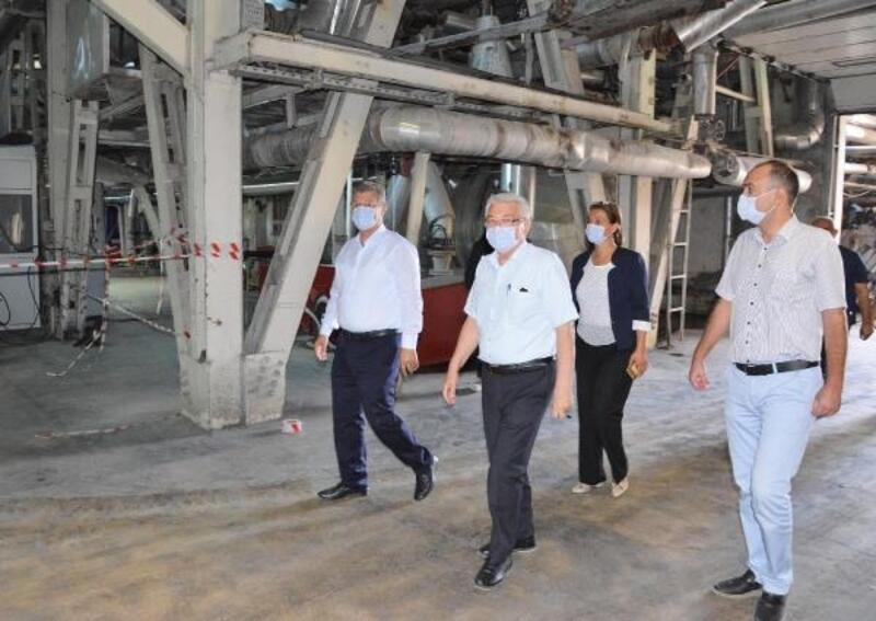 Başkan Akay, şeker üretim tesislerini inceledi