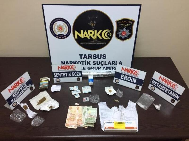 Tarsus'ta uyuşturucu operasyonuna 1 tutuklama