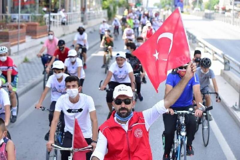 Osmaniye'de bisiklet turu etkinliği