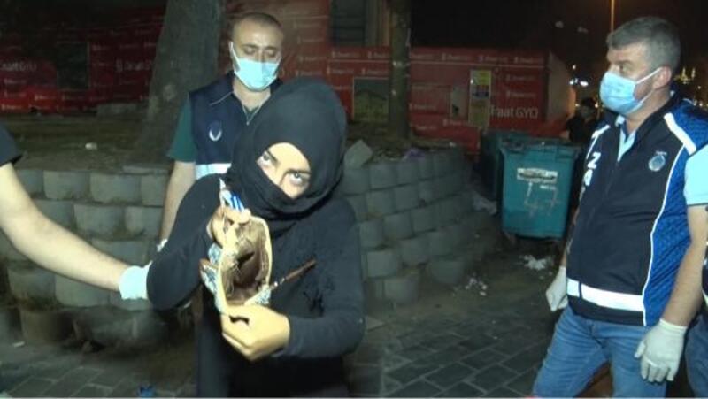 Karaköy’de dilenci operasyonu; cevaplarıyla ‘pes’ dedirtti