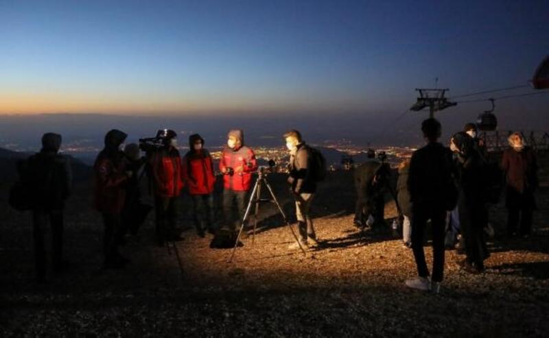 Erciyes'te 'Astro Fotoğrafçılık Eğitim Turu' gerçekleşti