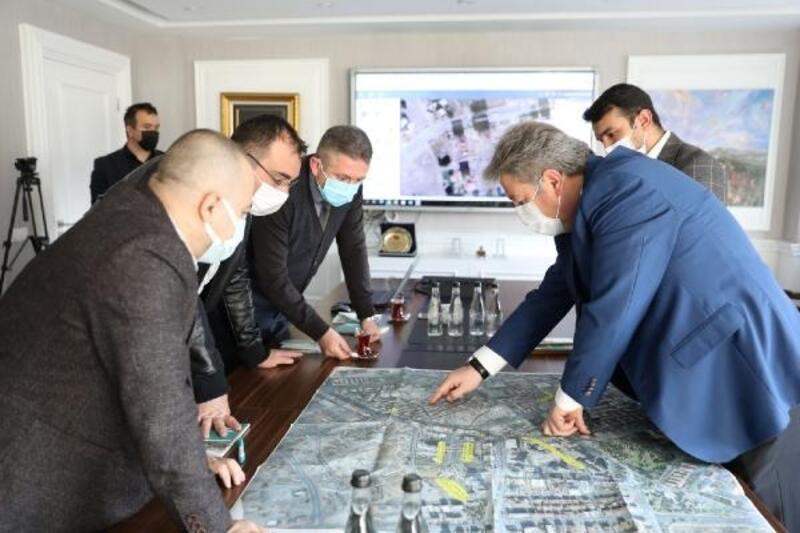 Başkan Palancıoğlu, otopark çalışmalarını inceledi