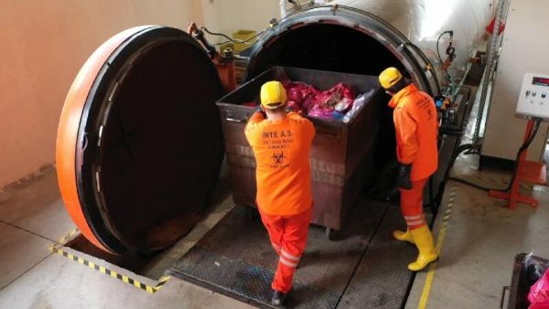 Mersin Büyükşehir Belediyesi, 2 milyon 852 ton tıbbi atığı bertaraf etti