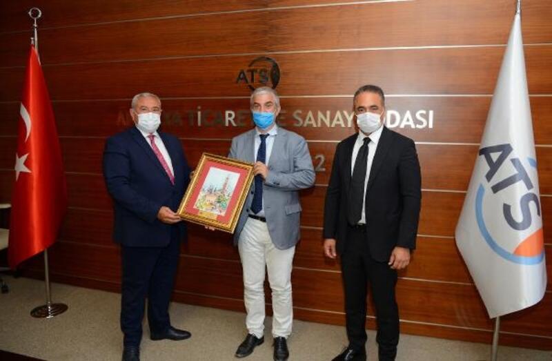 Danimarka Büyükelçisi Annan, ATSO'yu ziyaret etti