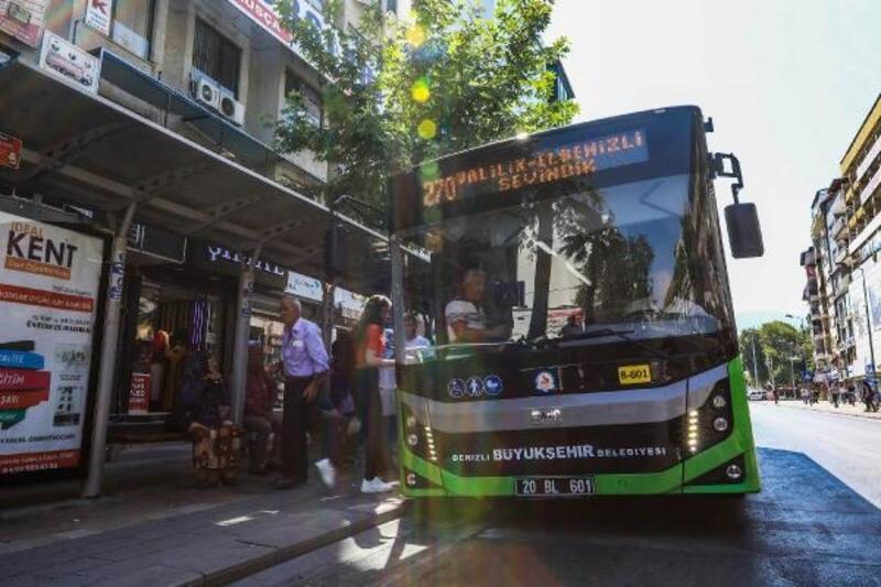 Denizli'de otobüsler YKS'ye gireceklere ücretsiz