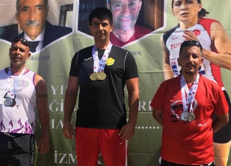 Masterler Türkiye şampiyonasından 5 dalda 5 madalya