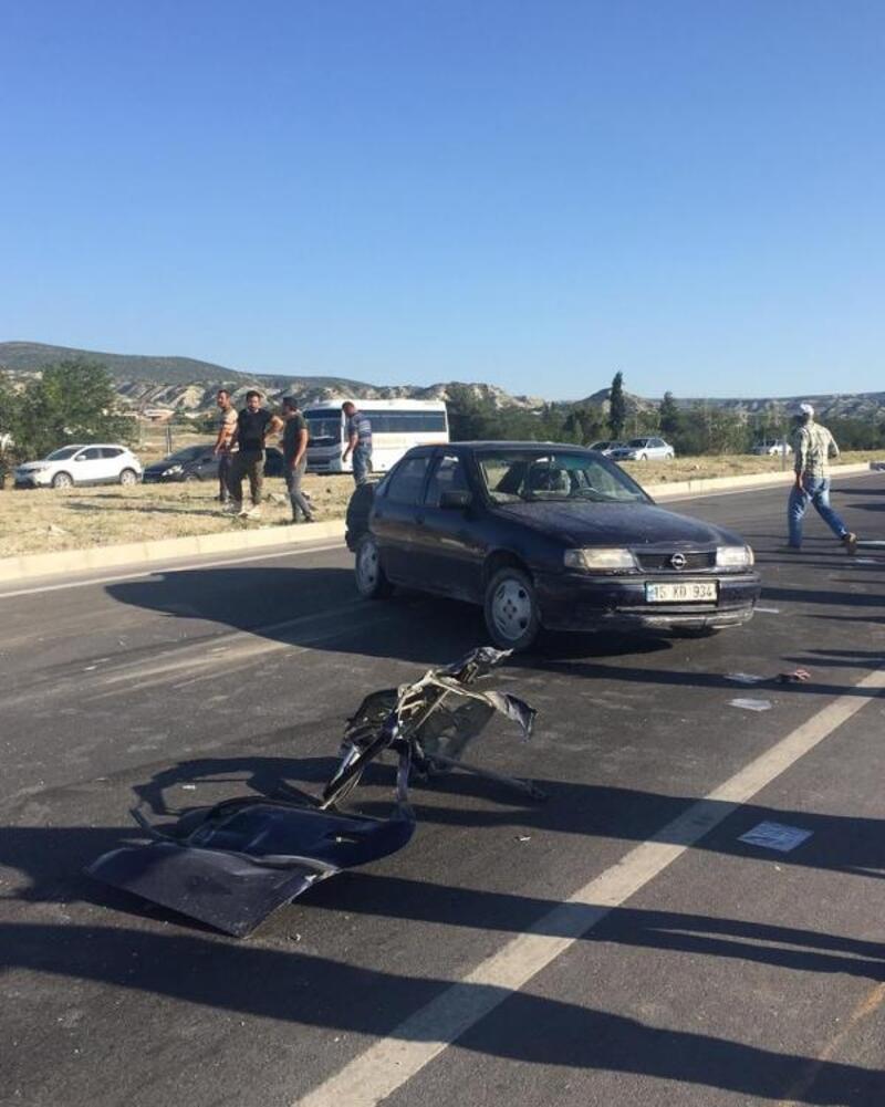 Burdur'da kaza: 2 yaralı