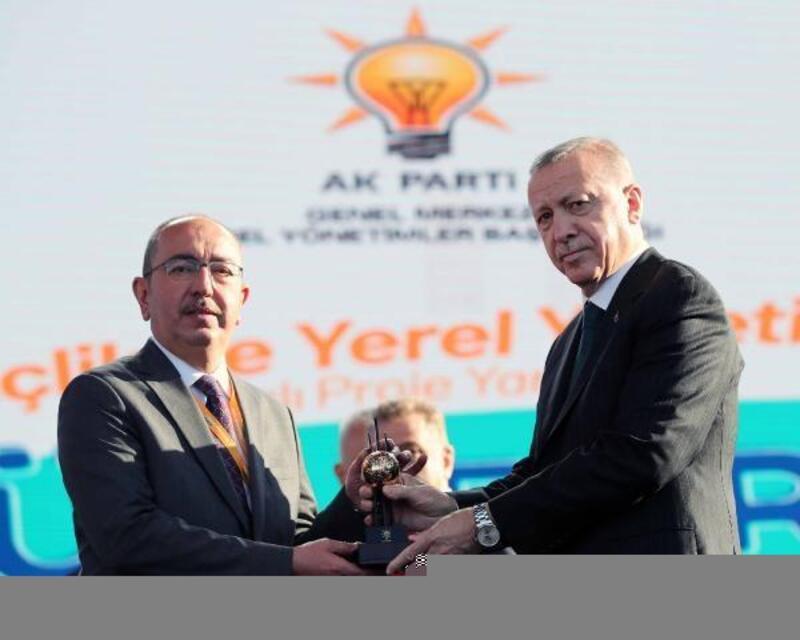Cumhurbaşkanı Erdoğan'dan Meram'a  'Mega' ödül