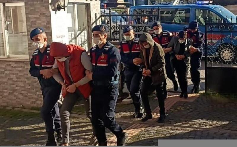 Samsun'da uyuşturucu imalatı ve ticaretine 3 tutuklama