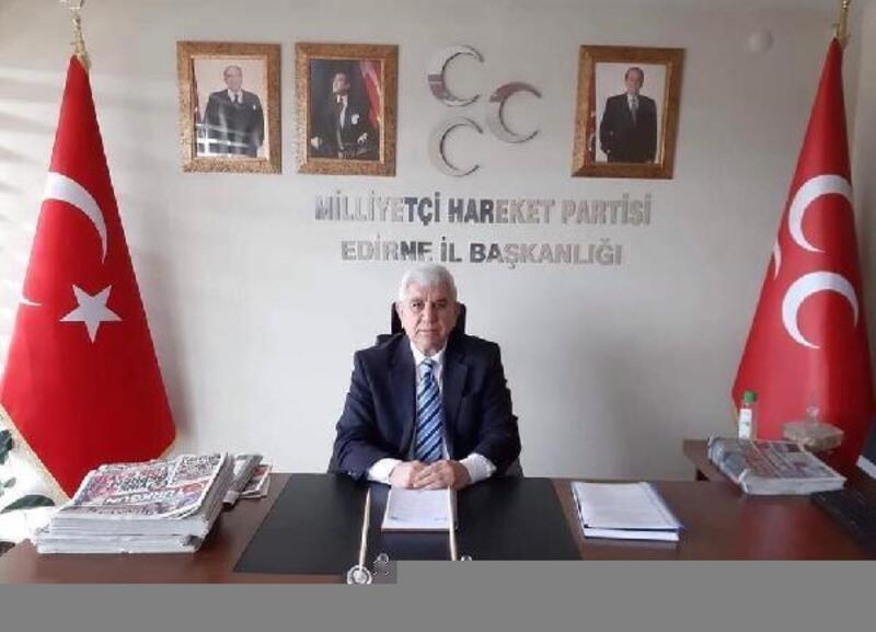 MHP Edirne İl Başkanı Zakir Tercan, koronavirüse yakalandı