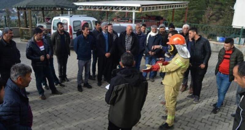 Gaziantep'te 150 orman gönüllüsüne yangın eğitimi