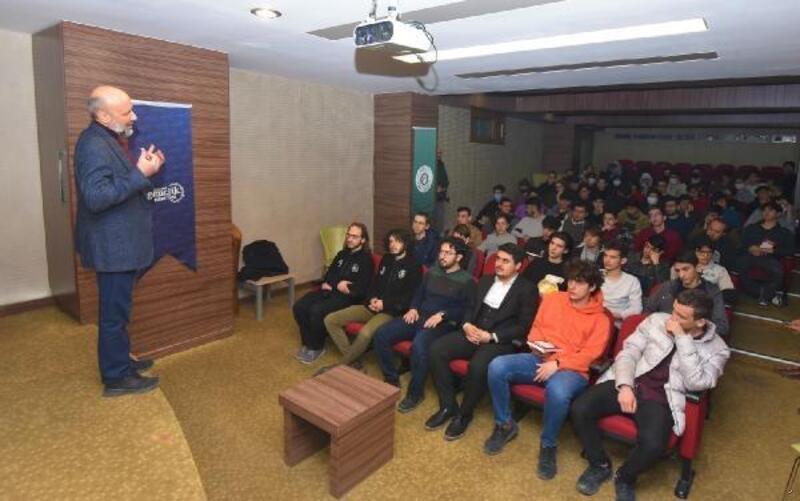 Yazar Duran Çetin, Karatay'da öğrencilerle bir araya geldi