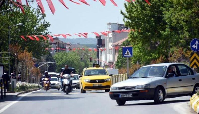 Edirne’de araç sayısı yüzde 2 arttı