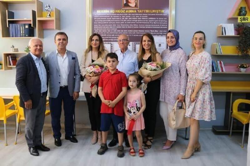 Kozan'da Berrin Açıkgöz Kütüphanesi açıldı