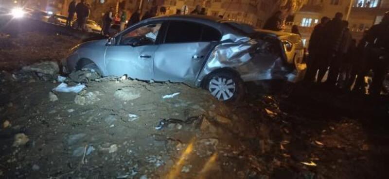 Nusaybin’de zincirleme kaza: 2 yaralı