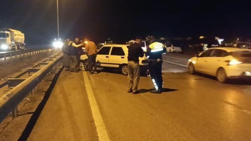 Kırıkkale'de 4 araç birbirine girdi: 3 yaralı