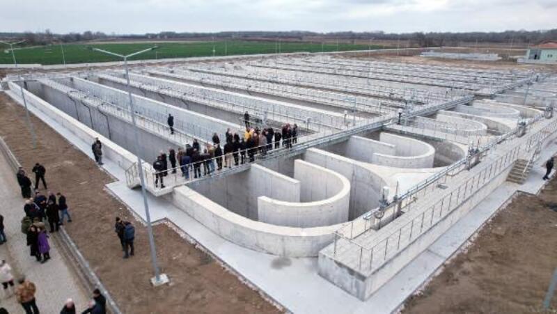 Edirne'de, İleri Biyolojik Atık Su Arıtma Tesisi açıldı