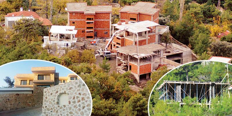 Kaş'ta kaçak villa inşaatları arttı - Son Dakika Flaş Haberler