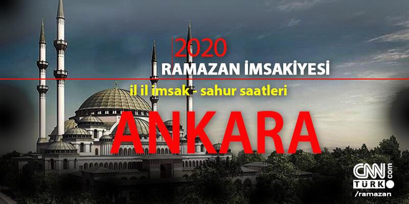 Ankara iftar vakti - 2020 imsakiye: 27 Nisan Ankara iftar saati kaç?
