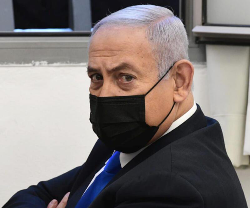 Eski İsrail Başbakanı Netanyahu'nun yargılandığı dava 3 ay aradan sonra yeniden başladı