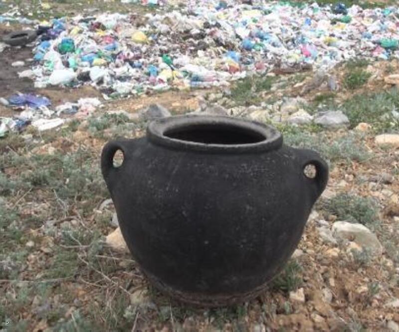 Salyazı köyünde çöp tepkisi