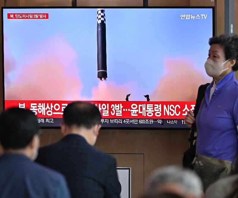  Kuzey Kore, Biden'ı füzelerle uğurladı 