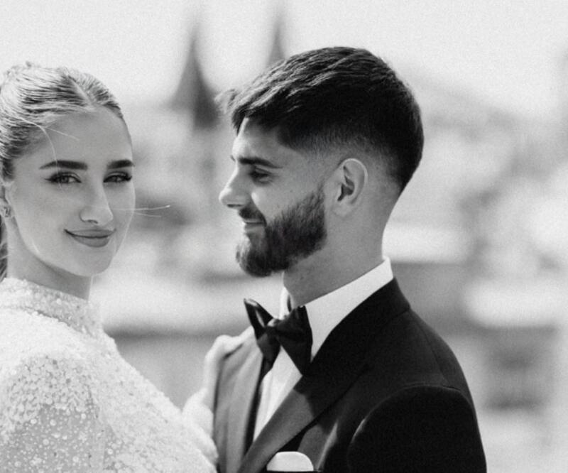 Beşiktaş'ın genç futbolcusu Ajdin Hasic evlendi