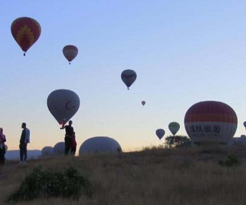 Kapadokya'nın balonları 6 ayda 258 bin kişiyi uçurdu