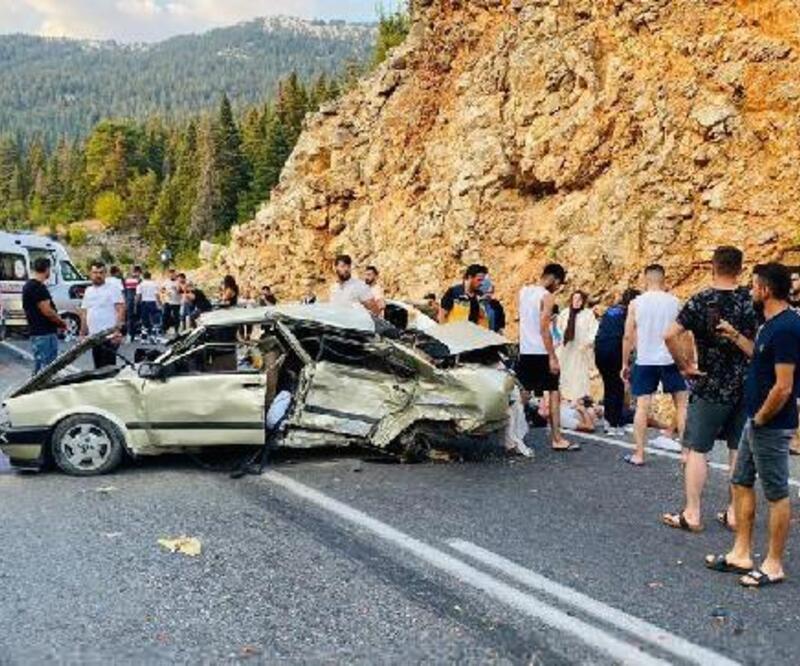 Akseki'de kaza: 4 yaralı