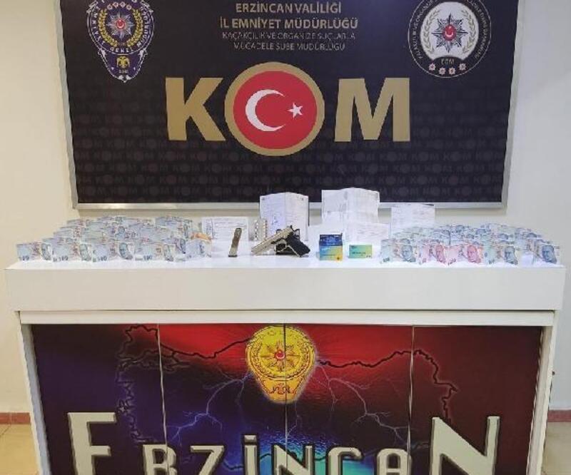 Erzincan polisinden tefeci operasyonu: 5 gözaltı