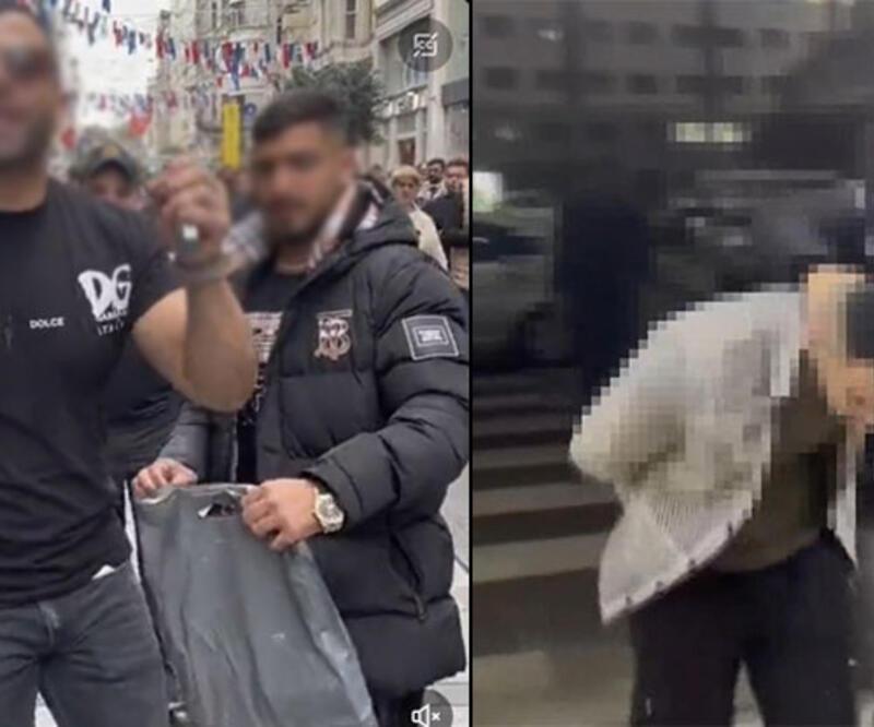 İstiklal Caddesi'ndeki görüntüleri büyük tepki çekmişti: Yabancı uyruklu 1 kişi yakalandı