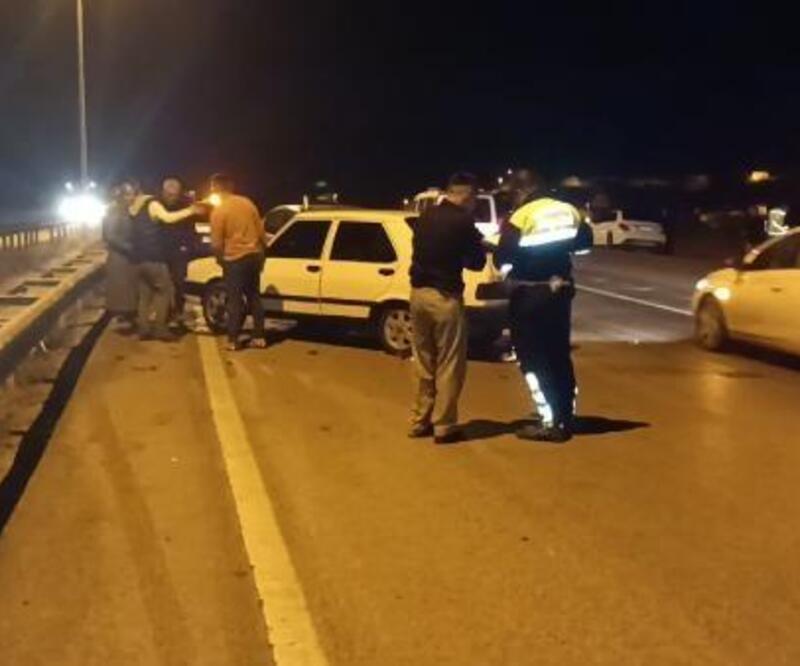Kırıkkale'de 4 araç birbirine girdi: 3 yaralı
