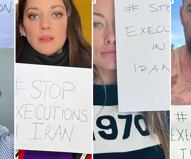 Hollywood'dan İran gösterilerine destek