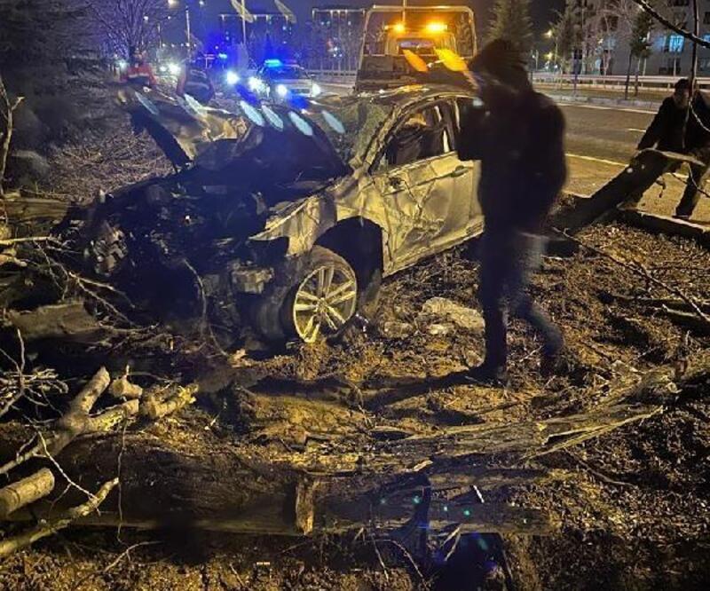 Nevşehir’de otomobil devrildi: 1 yaralı